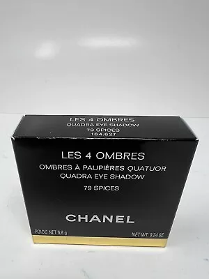 CHANEL LES 4 OMBRES Multi-Effect Quadra Eyeshadow Authentic #79 Spices NIB HTF • $129.99