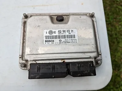 Ecm Ecu Engine Computer Module 2.8l Vr6 V6 Mt Vw Jetta Gli 2004 2005 022906032dm • $179.99