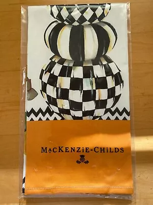 Mackenzie-Childs Autumn Naturals Pumpkins Fall Dish Towel NEW! Kitchen • $20