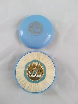 RARE Vtg Flor De Blason Myrurgia Bath Soap 5 Oz With Plastic Case Made In Spain • $19.99