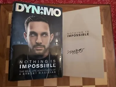 £69.99 • Buy DYNAMO SIGNED Nothing Is Impossible Autobiography 1st Edition 1st Impression HB
