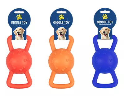 Giggly Dog Pull Toy Fetch Tug Throw Strong And Durable Puppy Toy Dog Gift Idea • £8.99