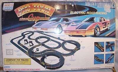 Marchon Mr-1 Racing Pro Tour Cup Slot Car Set With Cars Ho Boxed • $199.99