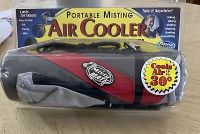 NEW Vintage Misty Mate Personal Portable Air Cooler Mister Pump W Belt Color Red • $34.99