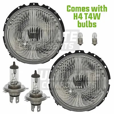 Volkswagen Golf Mk1 Cabriolet 1979-1993 Headlights Headlamps With Bulbs 1 Pair • $96.05