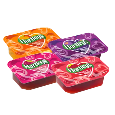 £2.99 • Buy Jam Assorted Fruit Jam Selection Hartleys  - Individual 20g Portions - FREE P&P
