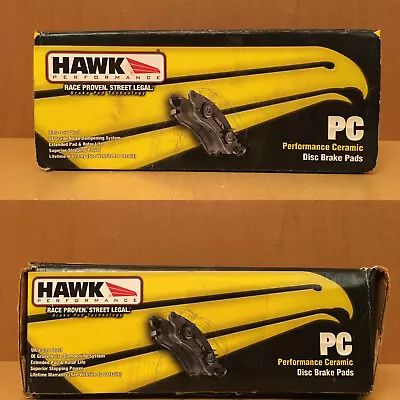 Lot Of (2) Hawk Performance Brake Pad Set Ceramic HB659Z.570 Car  NEW • $160