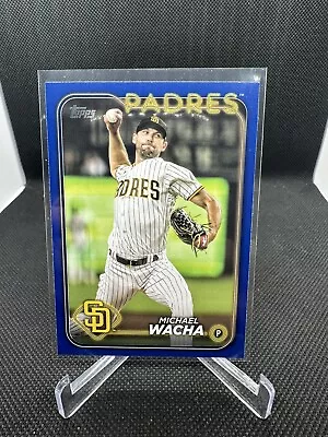 2024 TOPPS SERIES 1 Michael Wacha #245 Royal Blue Parallel San Diego Padres • $2.50