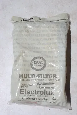 12 Electrolux Canister Vacuum Bags Tank Bag 4 Ply Genuine Multi Filter DVC • $12.97