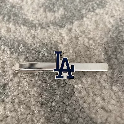 Los Angeles LA Dodgers Tie Clip Money Clip Baseball Tie Bar New • $5