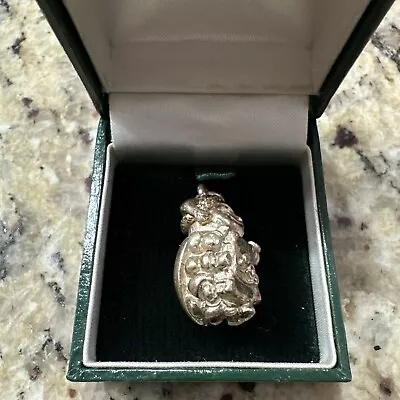 Harmony Kingdom Sterling Silver Lord Byrons Baroness Beetle Charm With Box • $39.99