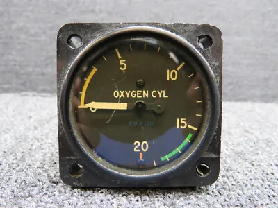 C668522-0101 Cessna Oxygen Cylinder Pressure Gauge • $56