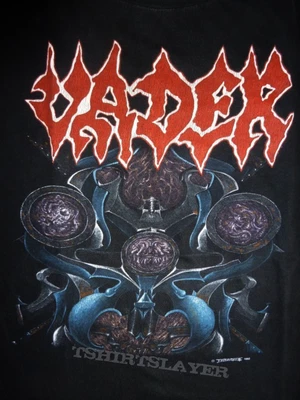 $20.69 • Buy Vader European Tour 1993 T-Shirt Short Sleeve Cotton Black Men S To 5XL PM915