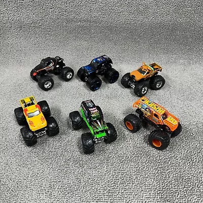 Hot Wheels Monster Jam Monster Trucks 1:64 Scale Lot Of 6 • $17.94