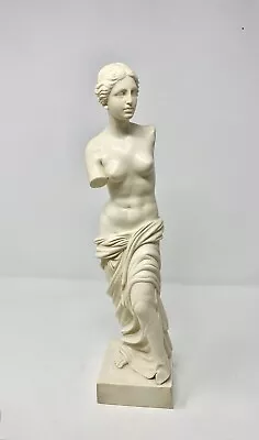 Aphrodite Venus De Milo Greek Goddess Resin Statue Sculpture 15.5 In Stamped • $115.99