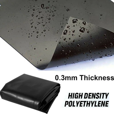 £12.91 • Buy Fish Pond Liner Garden Pool Reinforced Membrane 4mx4m ; 6mx6m ; 5mx5m ; 2mx2m