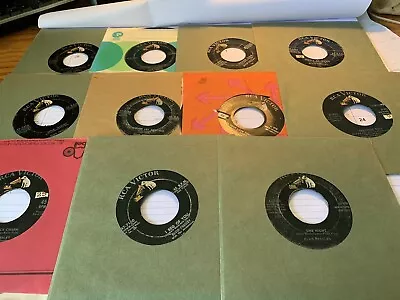 Rare Elvis Presley 45 RPM 1950's 21 Record Lot • $4.36