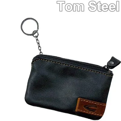 Camel Active Leather Key Pouch Real Case Leahter Key Bag Flat • £43.03