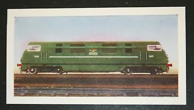 WARSHIP  Diesel Hydraulic Locomotive  D801 Vanguard   Vintage Card  UC14 • $5.04