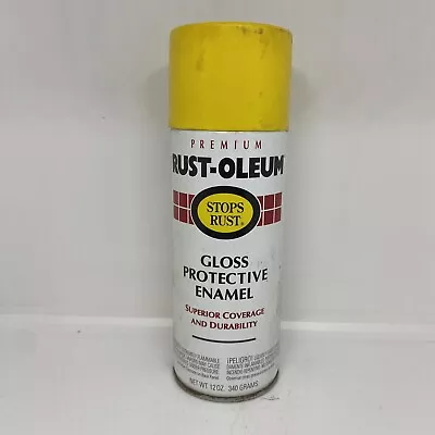Vintage 1999 Rust-Oleum Sunburst Yellow - 7747 Spray Paint Can • $18.18