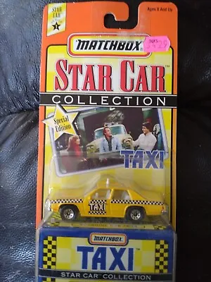 1997 Matchbox Star Car Collection Sunshine Cab #804 Series 1  TAXI • $12