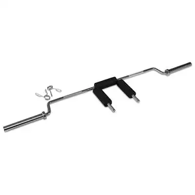 7ft Olympic Safety Squat Barbell With Clips • $249.99