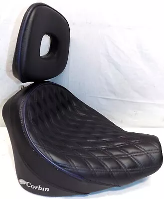 Corbin -Classic Solo Seat W/ Rider Backrest (No Heat) For Indian Chief (2022-) • $799.99