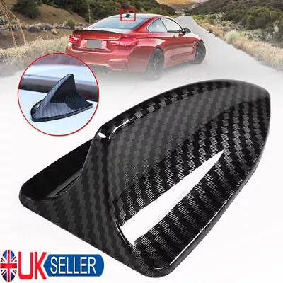 £6.29 • Buy Carbon Fiber Shark Style Fin Car Decor Dummy Roof Antenna Aerial Universal