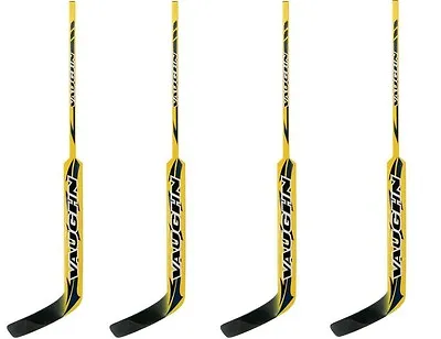 New 4 Pack Vaughn 7900 Hockey Goalie Stick Left LH Regular 25 Composite Gold Sr • $311.96