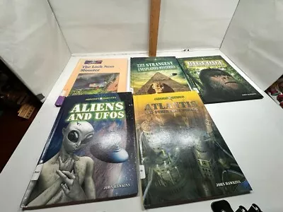 Mystery Hunters Books Ex-Lib Teacher Homeschool Reading Aliens UFOs Atlantis • $25