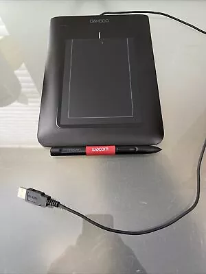 Wacom Bamboo CTL-460 Digital Drawing Art Signature TABLET WITH PEN  ~ WORKING ! • $39