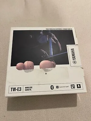 Yamaha TW-E3A Bluetooth Earphones Earbuds True Wireless. 6 Hours Playback. Pink • £33.90