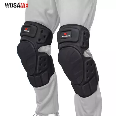 Motocross Knee Pads Motorcycle Shin Leg Guards Knee Protector Off-road Adults • $42.99