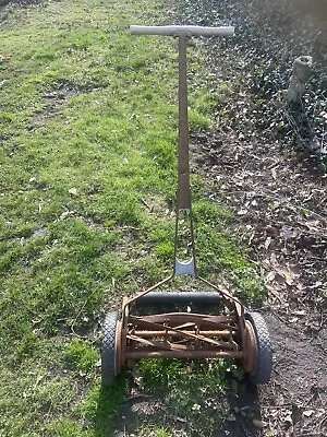 Vintage Push Lawn Mower Reel Mower Antique • $500