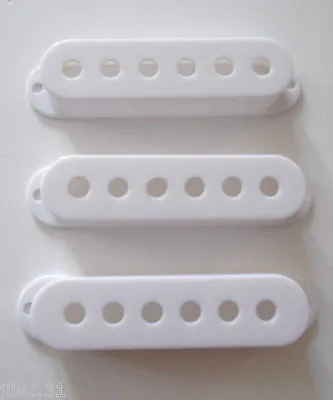 New 3 Covers STRAT 52mm White For Guitar STRATOCASTER • $28.45