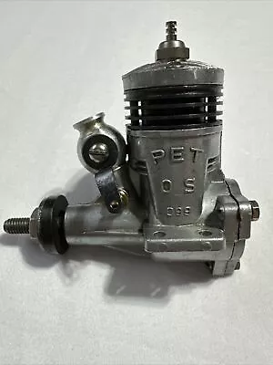 VTG 60s O.S. OS Pet Nitro RC Model Airplane Engine 099 1.6 SUPER CLEAN! • $9.99