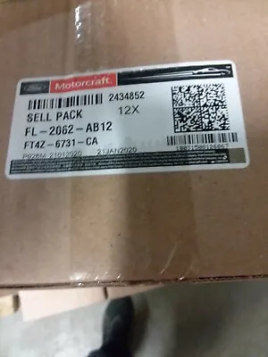 NEW Case Of 12 Engine Oil Filter MOTORCRAFT FL-2062AB12 FL2062A Free Fast Ship • $90