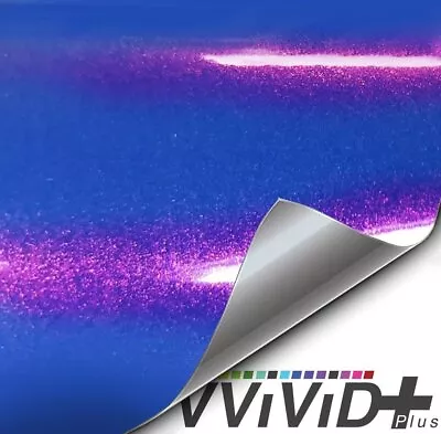 VVivid 2019 VVivid+ Super Hero Blue Vinyl Car Wrap Film | V255 • $23.46