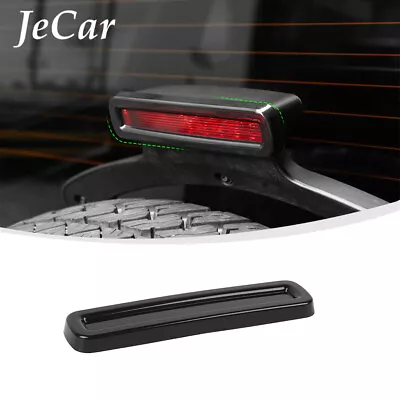 Smoked Black Rear High Brake Light  Lamp Cover Trim For Jeep Wrangler JL 2018+ • $25.29