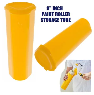 9” Inch Paint Roller Storage Capsule Durable Airtight Seal Keeping Covers Moist • £6.95