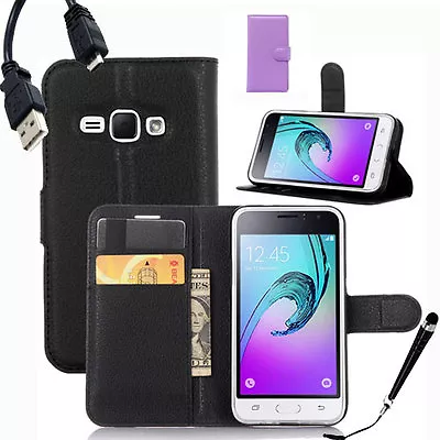 HQ Wallet Money Card Leather Case For Samsung Galaxy J1 2016 / J16 + Stylus ONLY • $9.99