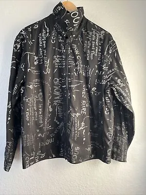 Mycra PAC Now Silver And Black Boxy Oversized Reversible Jacket Size SM • $20