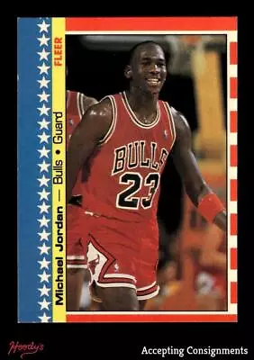 1987-88 Fleer Stickers #2 Michael Jordan BULLS • $42