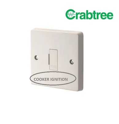 £4.25 • Buy CRABTREE 4828 13a Fused Spur Unswitched Connection Unit COOKER IGNITION Printer