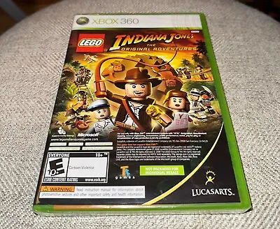 LEGO Indiana Jones And Kung Fu Panda Dual Pack (Microsoft Xbox 360) SEALED! New! • $14.99