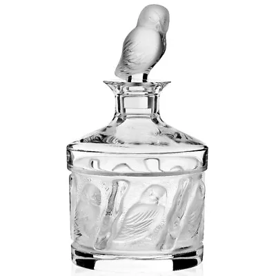 New Lalique Crystal Owl Decanter #1332300 Brand Nib Large Clear Save$$ F/sh • $3495.96