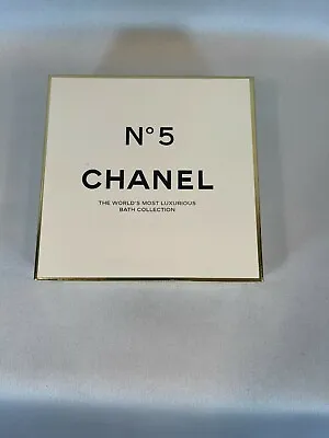 $125 • Buy Chanel No 5 Bath Collection 7 Sample Packettes Body Lotion/bath Gel New Sealed!