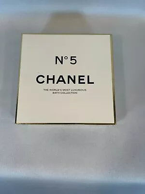 $125 • Buy Chanel No 5 Bath Collection 7 Sample Packettes Body Lotion/bath Gel New Sealed!