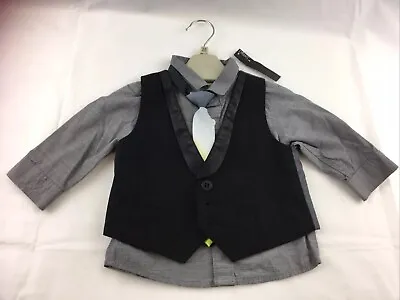 Next Shirt And Tie 3-6 Months New With Tags  • £8