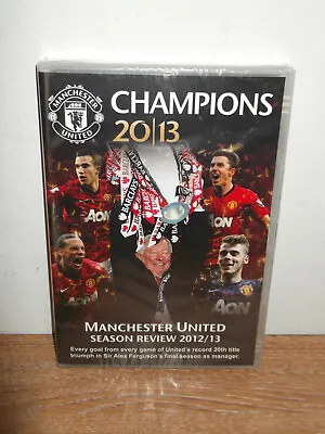 Manchester United Champions 2012/13 - Season Review (DVD 2013) - NEW & SEALED • £13.53